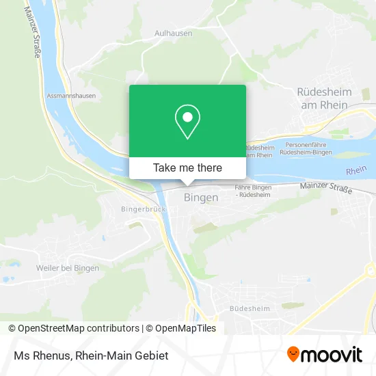 Карта Ms Rhenus