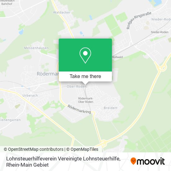 Lohnsteuerhilfeverein Vereinigte Lohnsteuerhilfe map