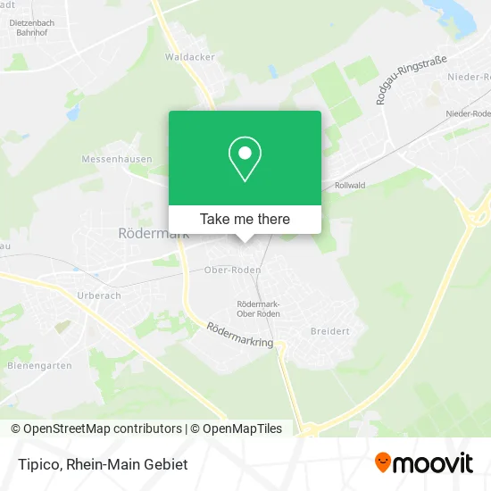 Карта Tipico