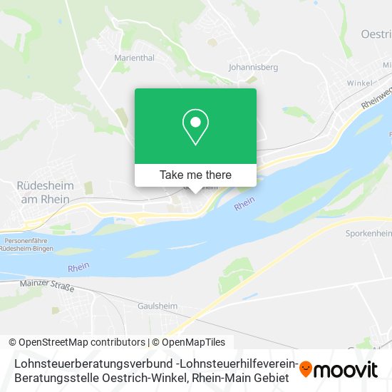 Lohnsteuerberatungsverbund -Lohnsteuerhilfeverein- Beratungsstelle Oestrich-Winkel map