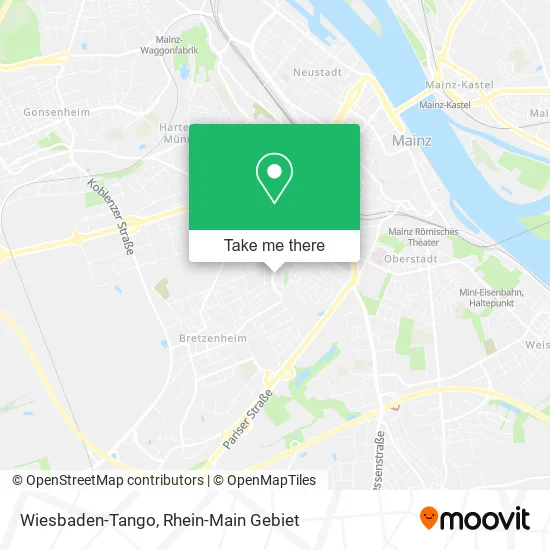 Карта Wiesbaden-Tango