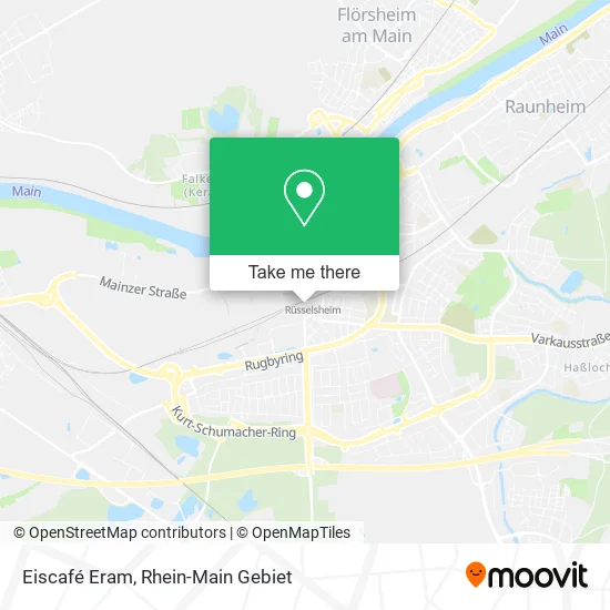 Карта Eiscafé Eram