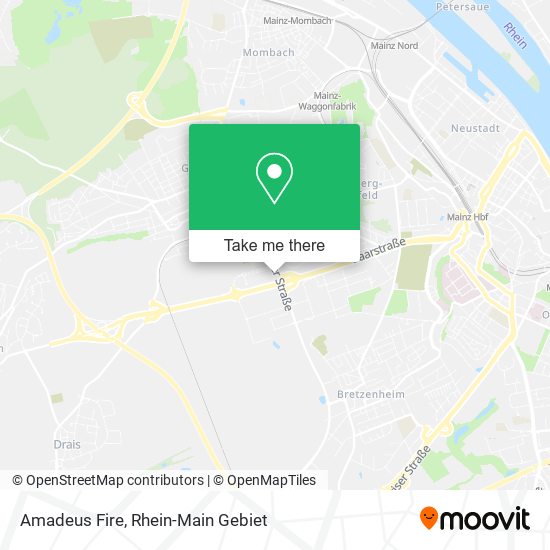 Amadeus Fire map