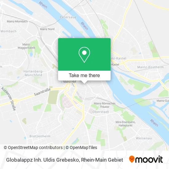 Карта Globalappz Inh. Uldis Grebesko