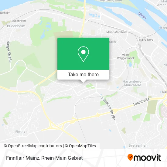 Карта Finnflair Mainz
