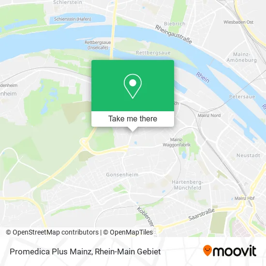 Карта Promedica Plus Mainz