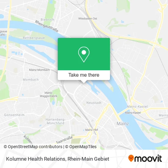 Карта Kolumne Health Relations