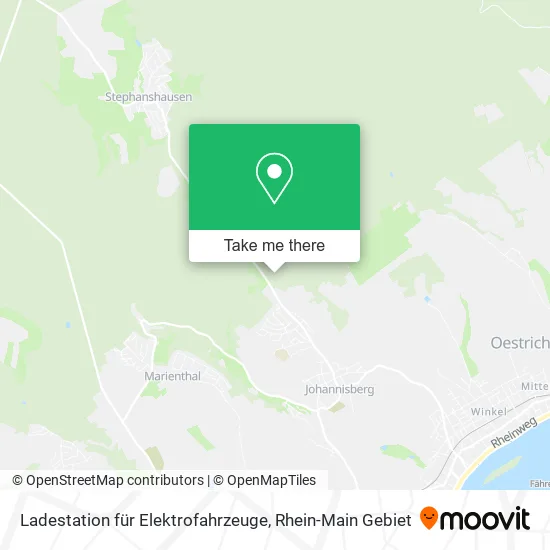 Карта Ladestation für Elektrofahrzeuge