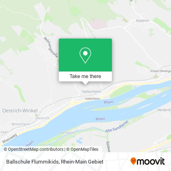 Карта Ballschule Flummikids