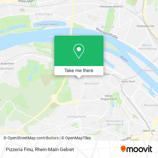 Карта Pizzeria Finu