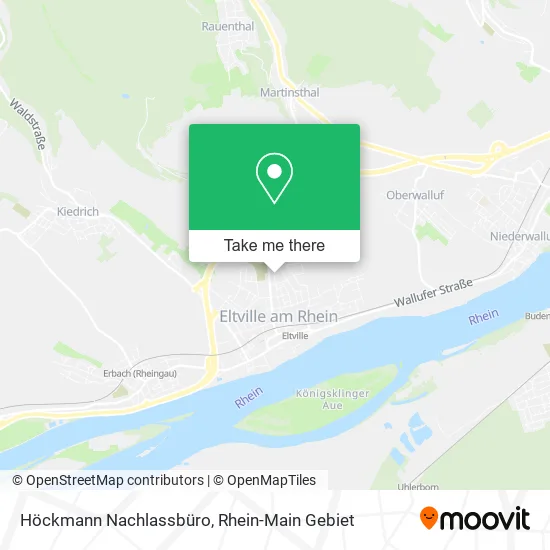Карта Höckmann Nachlassbüro