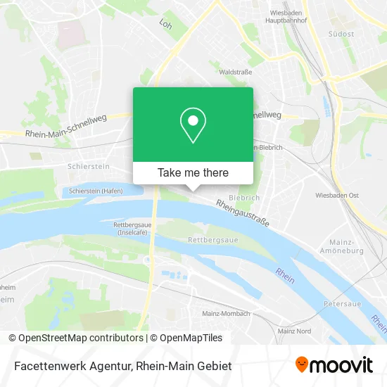 Карта Facettenwerk Agentur