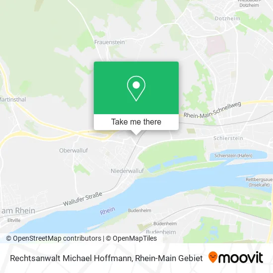 Карта Rechtsanwalt Michael Hoffmann