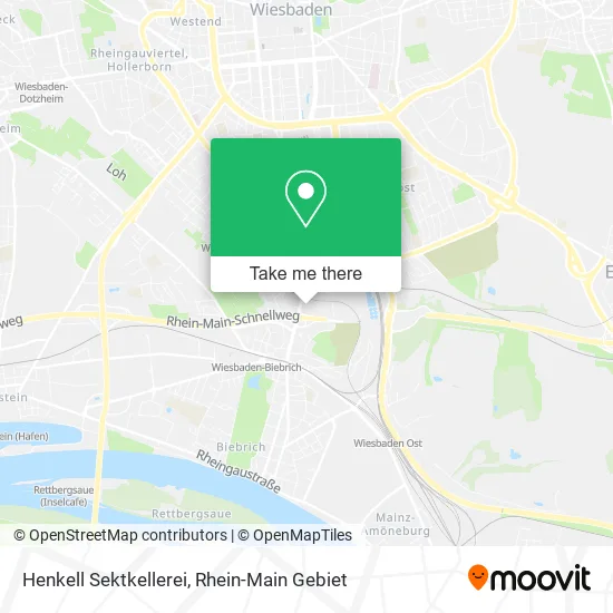 Карта Henkell Sektkellerei