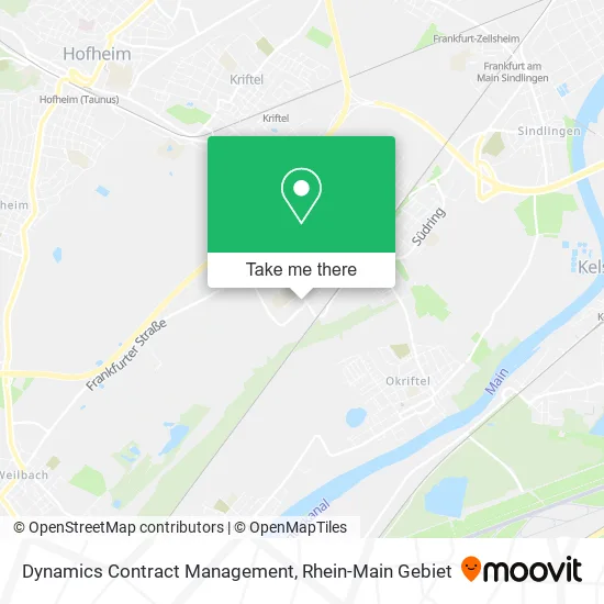 Карта Dynamics Contract Management