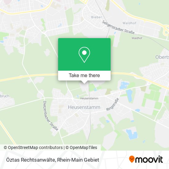 Öztas Rechtsanwälte map