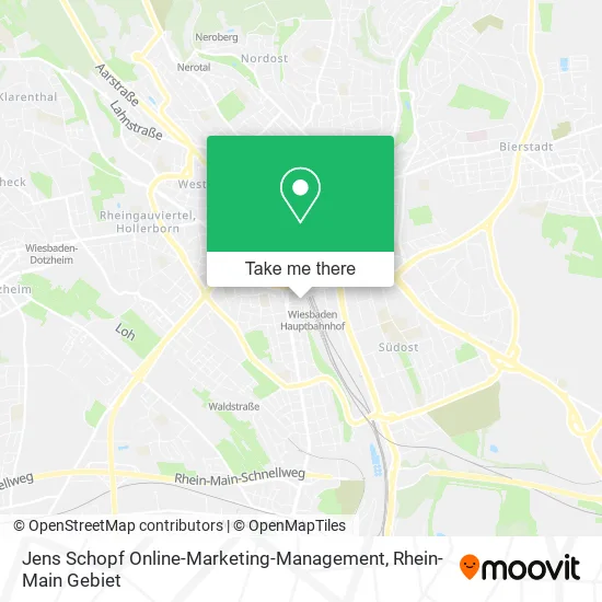 Карта Jens Schopf Online-Marketing-Management