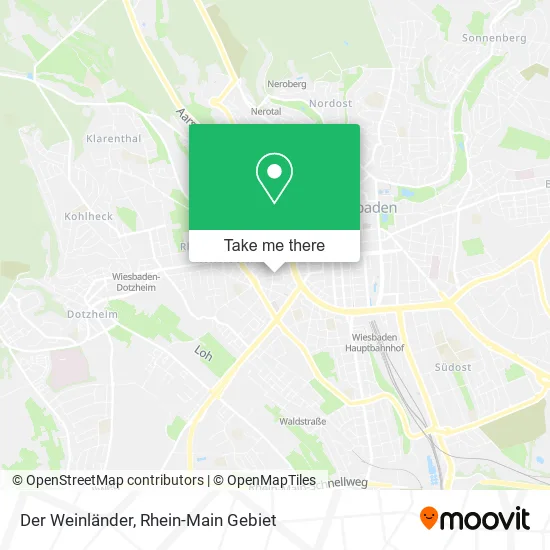 Карта Der Weinländer