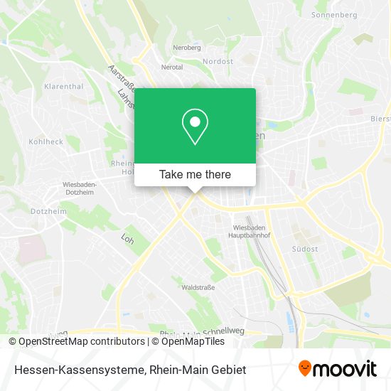 Карта Hessen-Kassensysteme