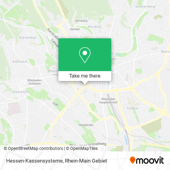 Карта Hessen-Kassensysteme