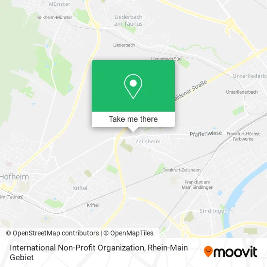 Карта International Non-Profit Organization