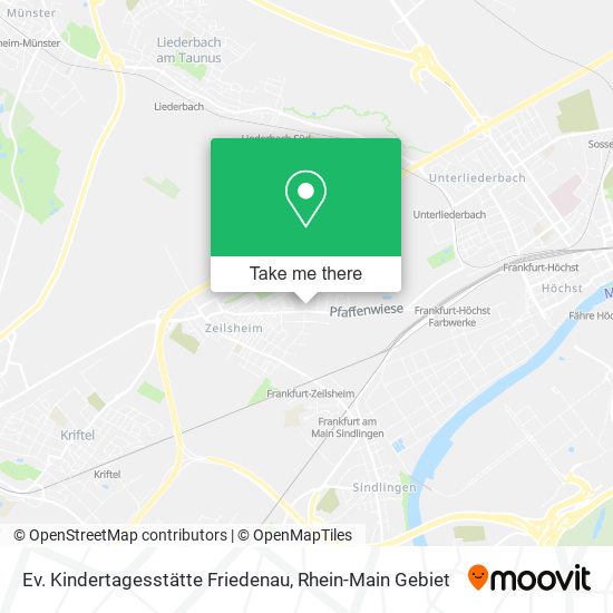 Ev. Kindertagesstätte Friedenau map