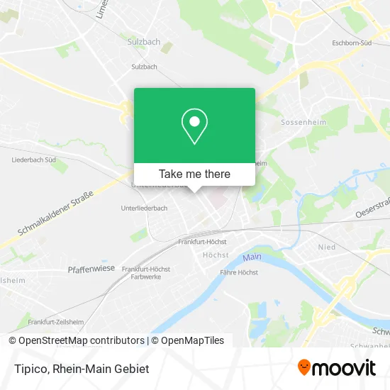 Карта Tipico