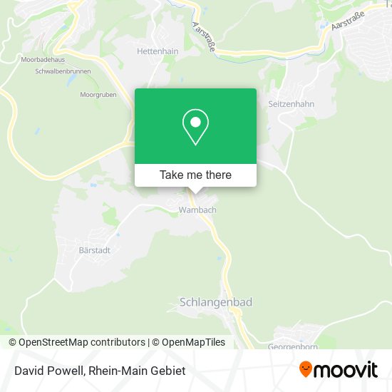 David Powell map