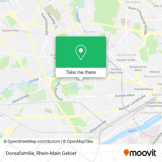 Карта Doreafamilie