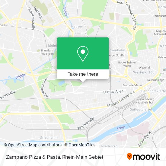 Zampano Pizza & Pasta map