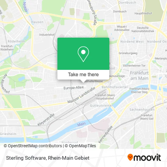 Карта Sterling Software