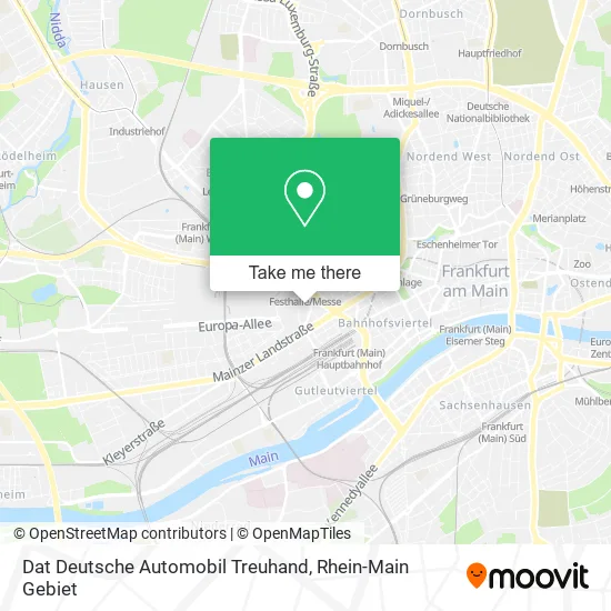 Карта Dat Deutsche Automobil Treuhand