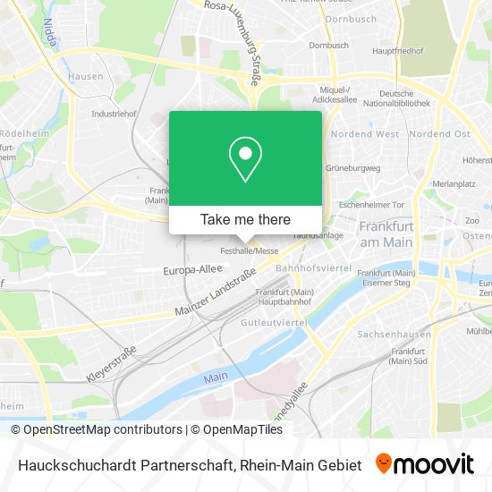 Hauckschuchardt Partnerschaft map