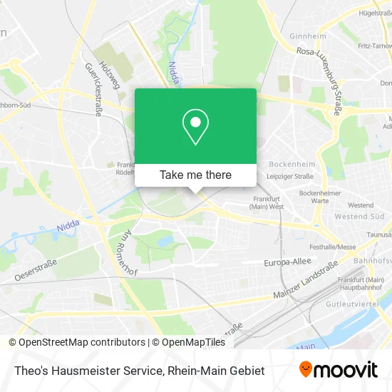 Карта Theo's Hausmeister Service