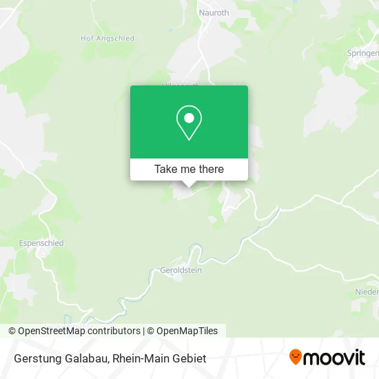 Карта Gerstung Galabau