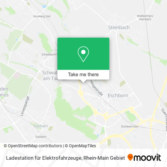 Карта Ladestation für Elektrofahrzeuge