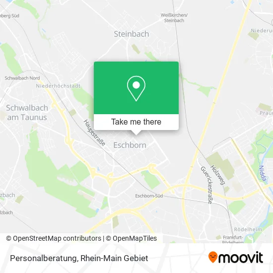 Карта Personalberatung