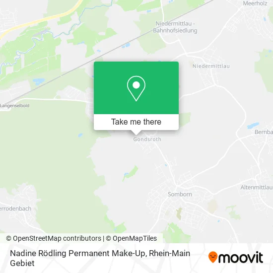 Карта Nadine Rödling Permanent Make-Up