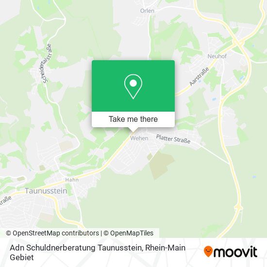 Adn Schuldnerberatung Taunusstein map