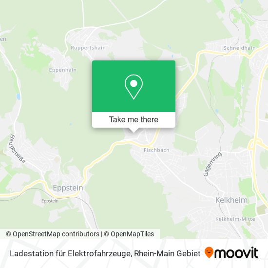 Ladestation für Elektrofahrzeuge map