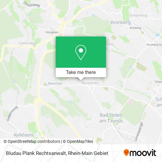 Bludau Plank Rechtsanwalt map