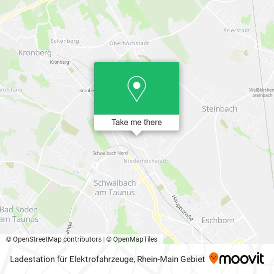 Карта Ladestation für Elektrofahrzeuge