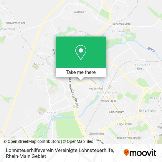 Lohnsteuerhilfeverein Vereinigte Lohnsteuerhilfe map