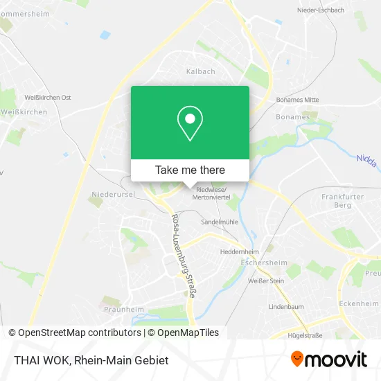 Карта THAI WOK
