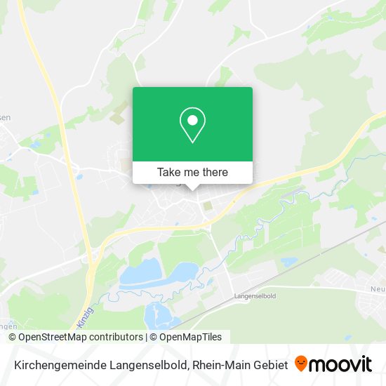 Kirchengemeinde Langenselbold map