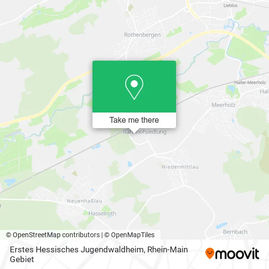 Карта Erstes Hessisches Jugendwaldheim