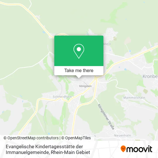 Evangelische Kindertagesstätte der Immanuelgemeinde map