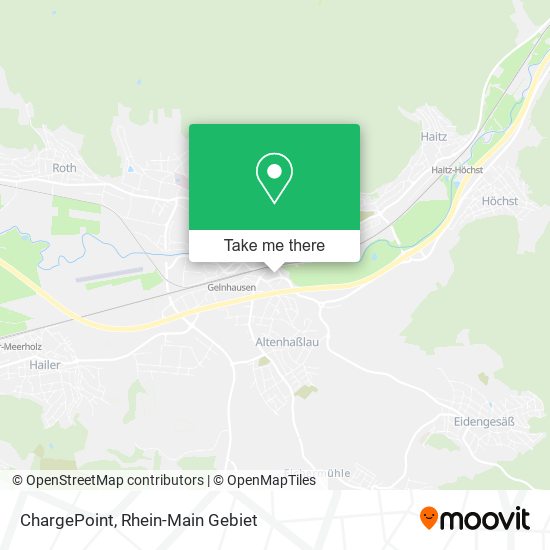 ChargePoint map