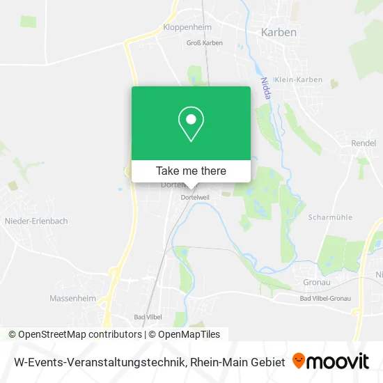 Карта W-Events-Veranstaltungstechnik