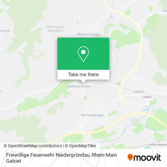 Freiwillige Feuerwehr Niedergründau map